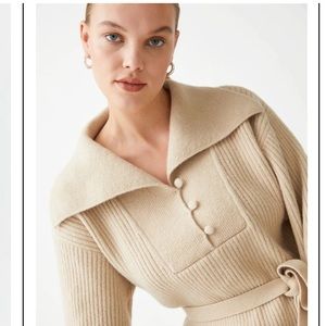 &other stories knit sweater dress NWT